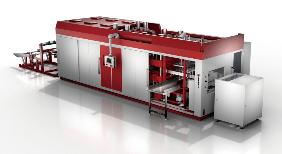 壓空成型機生產線