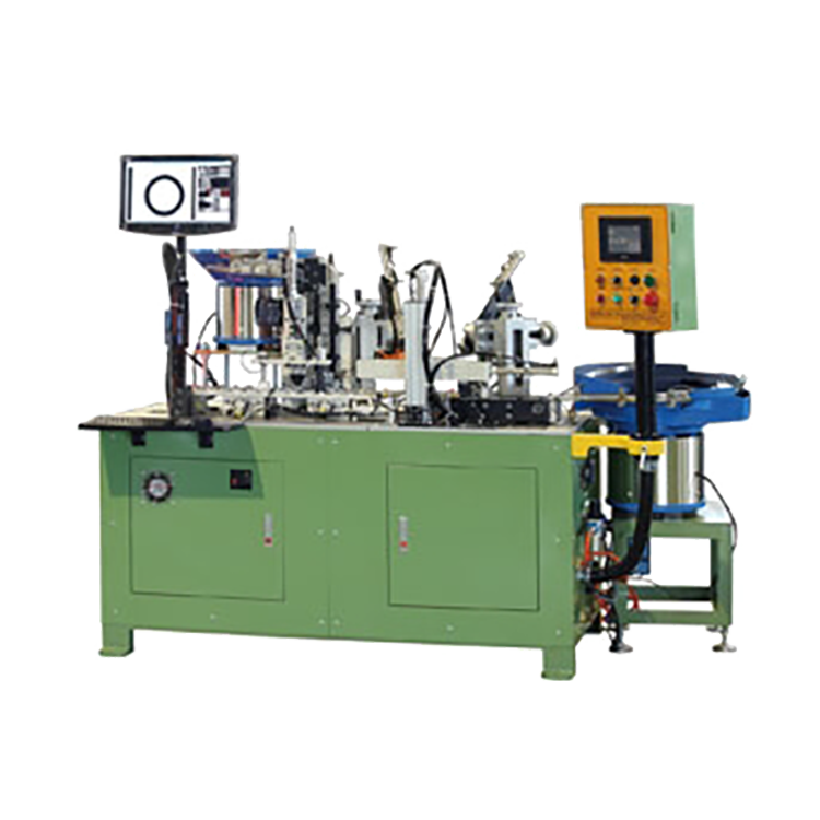 Oil Seals Trimming , Spring Loading and Dimension Inspection Machine